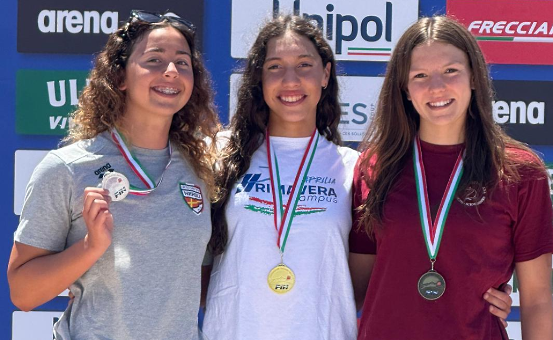 Ginevra Bagaglini ed Erasmo Valerio in luce ai campionati italiani