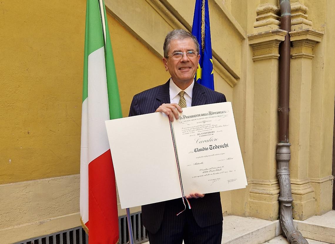 Mattarella premia Dismeco per il progetto Formia Miniera Urbana