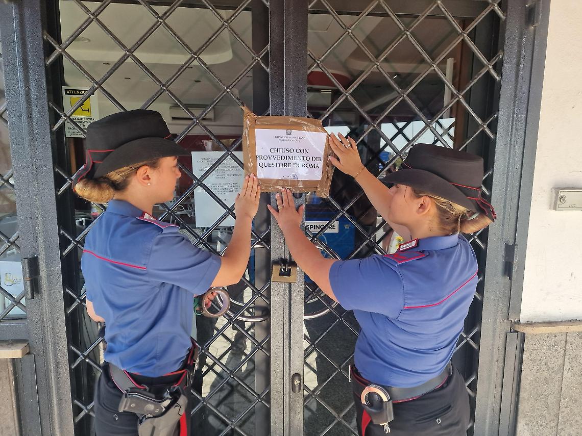 Bar chiuso ad Anzio per 20 giorni: troppi disordini e clienti pericolosi, scatta il provvedimento del Questore