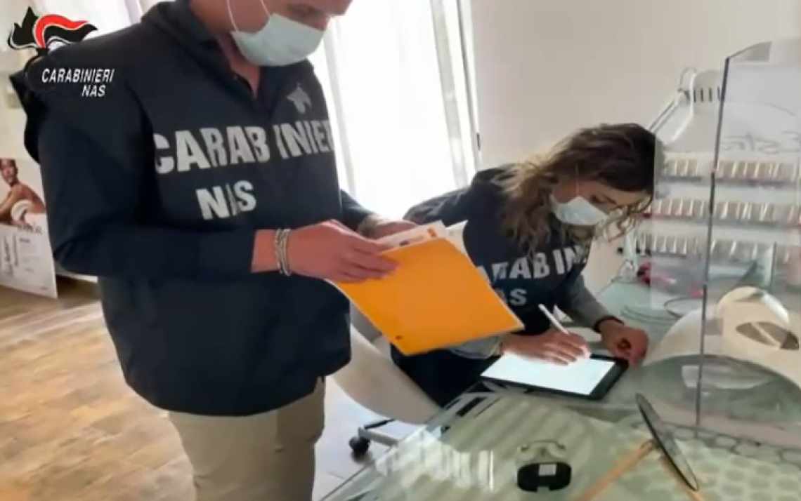 Controlli del Nas, chiusi due centri estetici di Latina