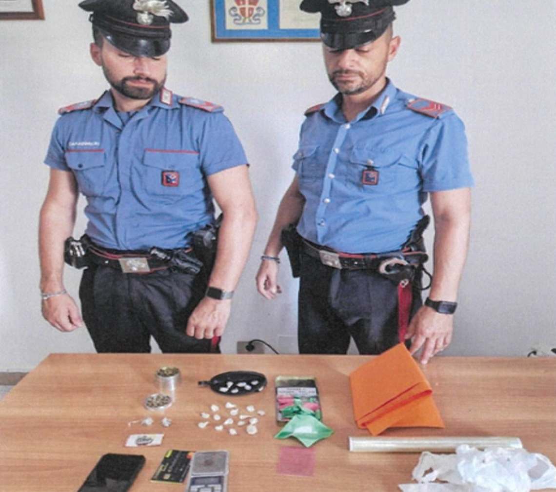 Preso con ketamina ed ecstasy, in arresto un 23enne