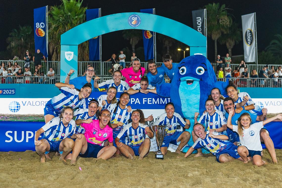 Lady Terracina senza freni: le ragazze vincono la Supercoppa
