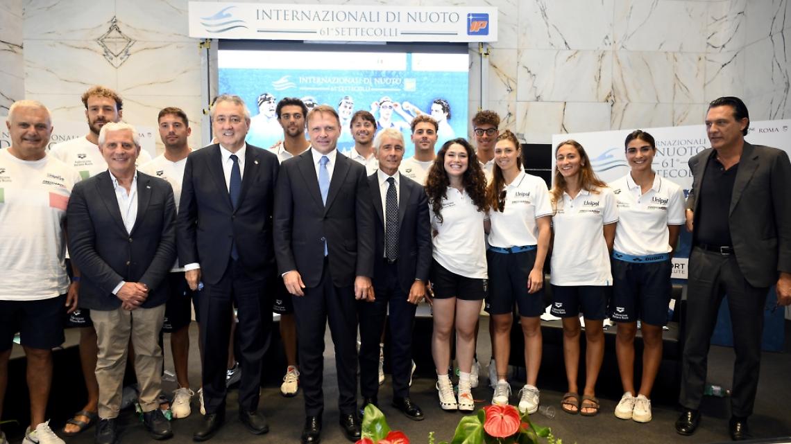  Foto di gruppo della 61esima edizione del "Sette Colli"