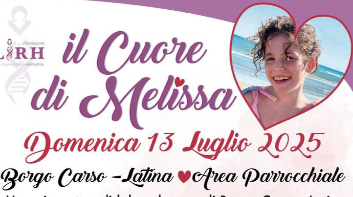 Il cuore di Melissa, una giornata per la ricerca