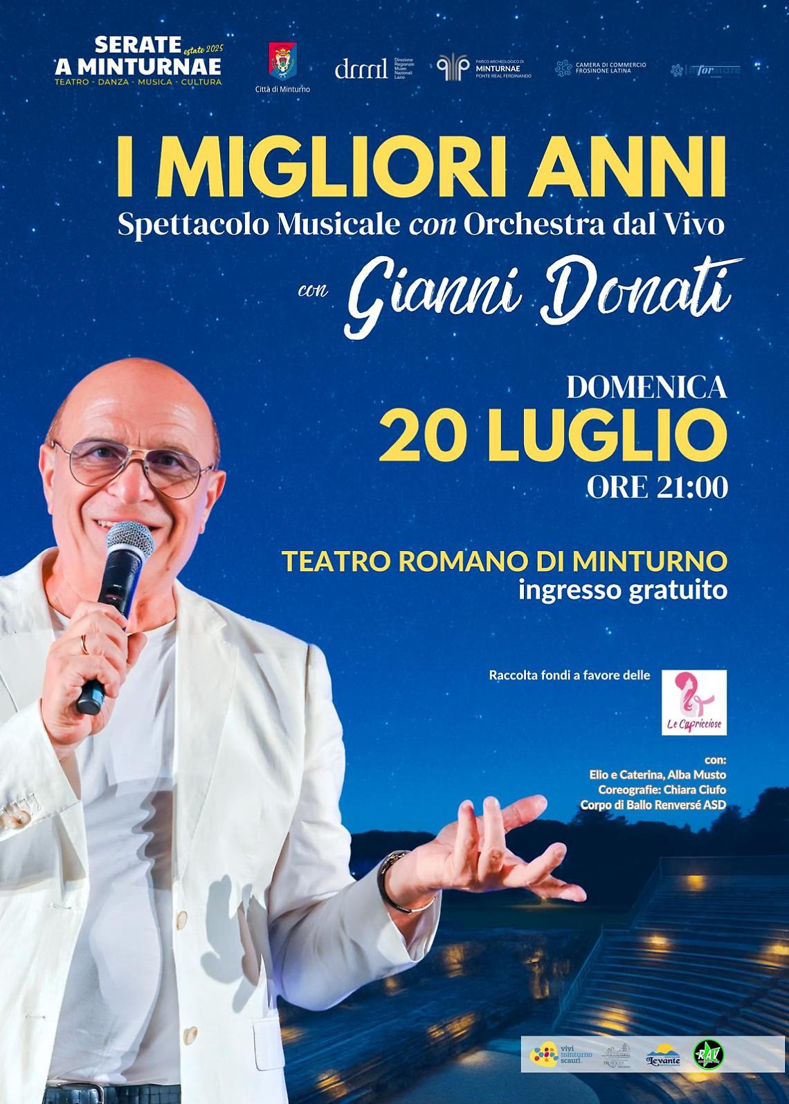 I Migliori anni, lo straordinario viaggio di Gianni Donati nella musica italiana. 