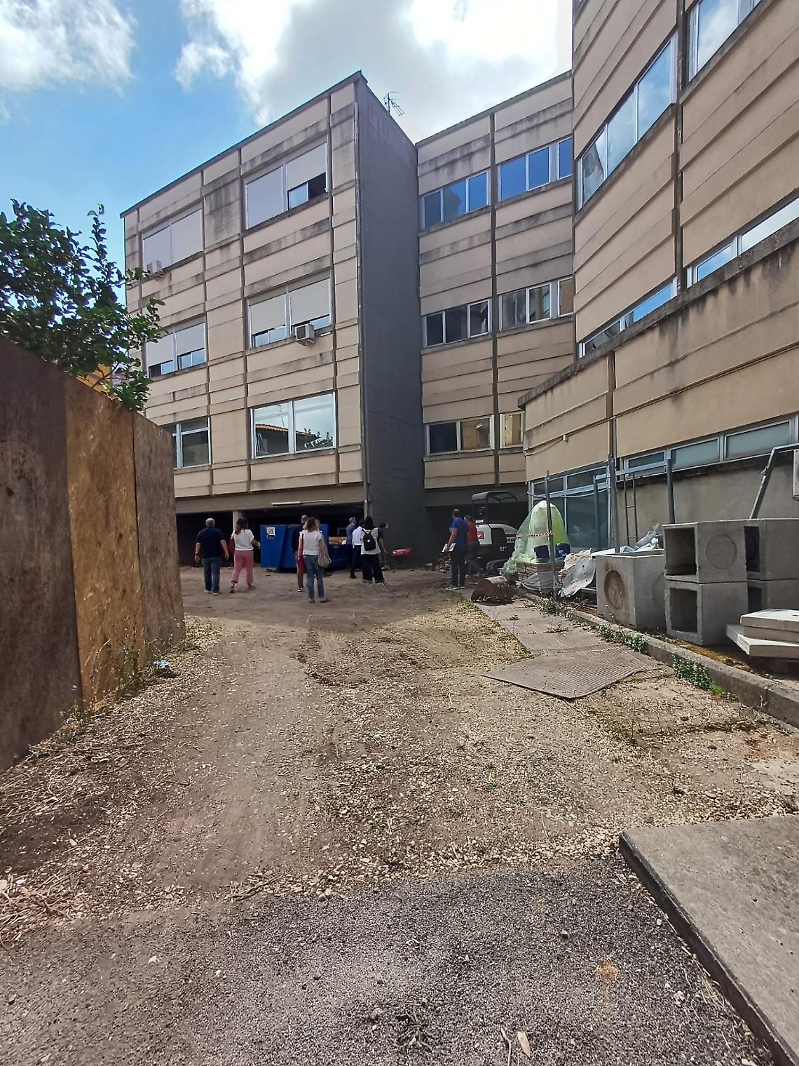 Sezze, sopralluogo alla Casa della Salute: in corso i lavori di ammodernamento