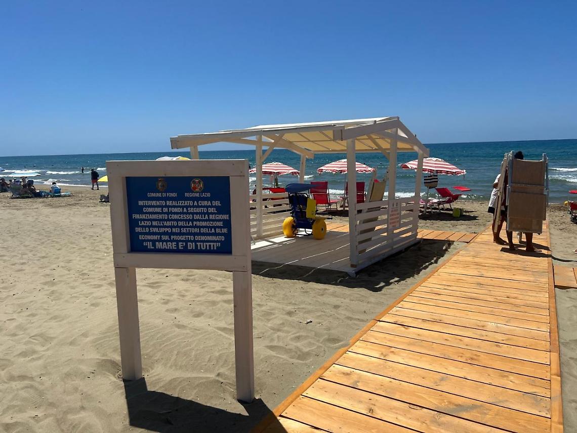  Progetto “Il mare è di tutti”: cinque nuove postazioni inclusive sul litorale