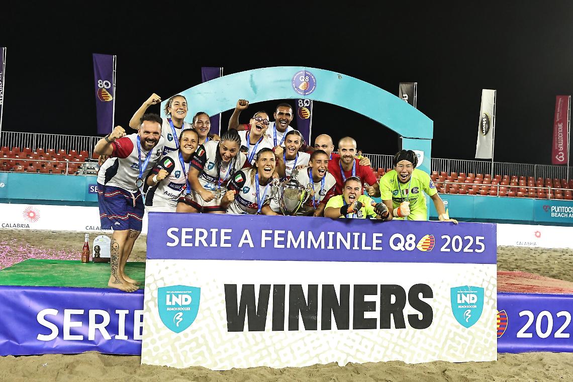 Il Cagliari di D'Amico soffia lo scudetto alle Lady Terracina