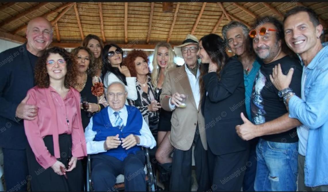 Pippo Baudo, quel giorno a Sezze per i novant'anni di Pingitore