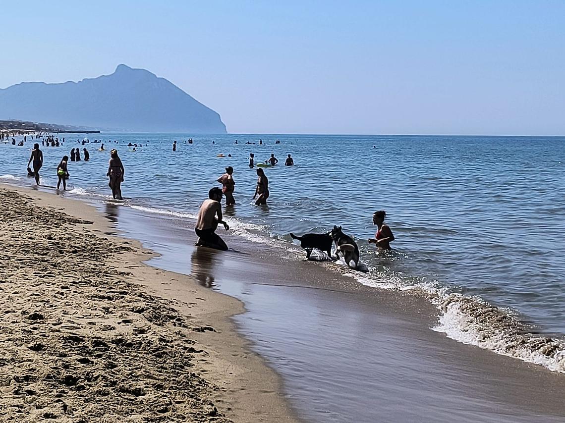 Non accetta il richiamo, insulti e spintoni alla bagnina alla Bufalara