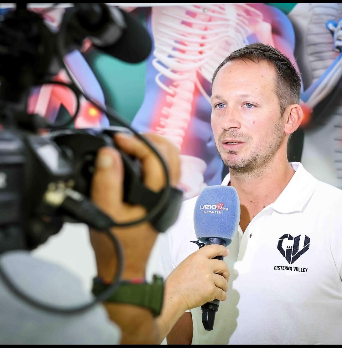 Cisterna Volley, il coach: "Grande disponibilità da parte tutti, confermate le mie aspettative"