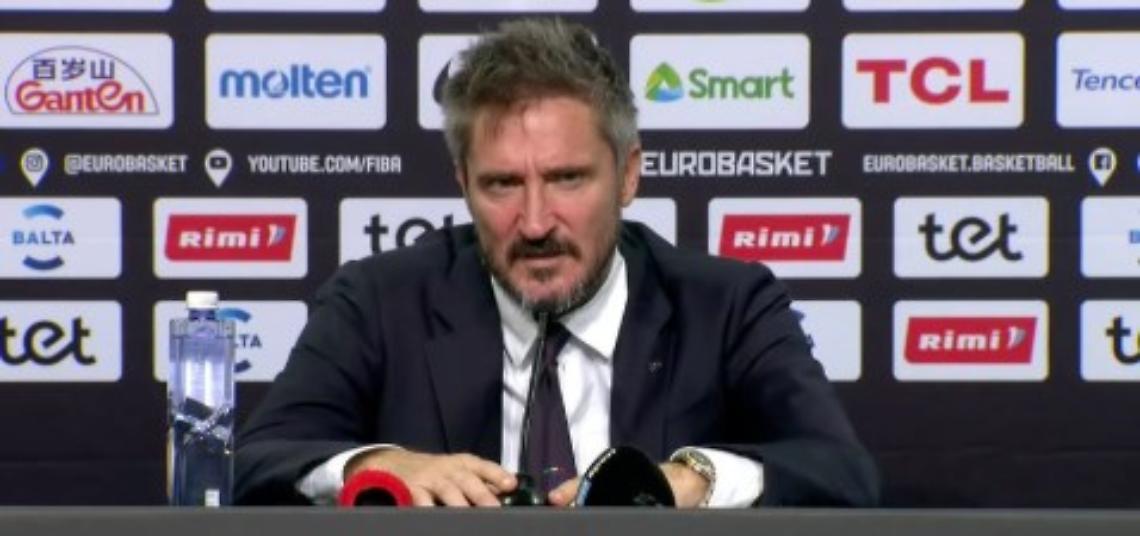 Gianmarco Pozzecco lascia la panchina della Nazionale