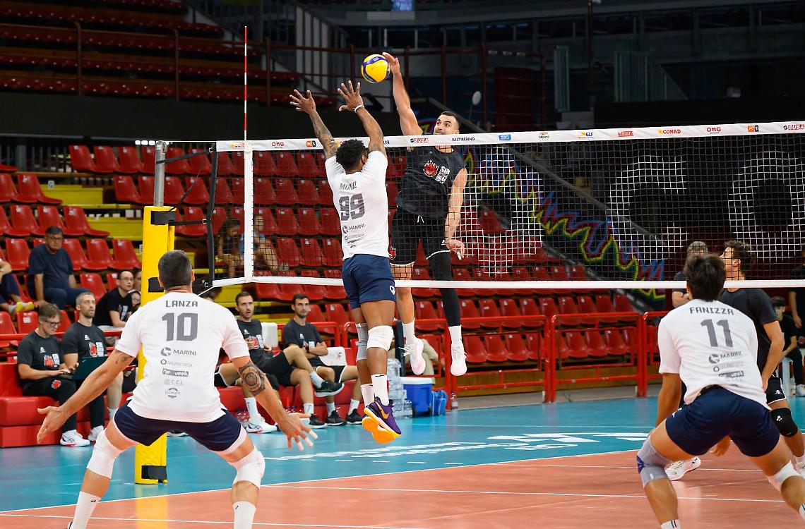 Cisterna, il primo test contro Perugia finisce con la vittoria degli umbri