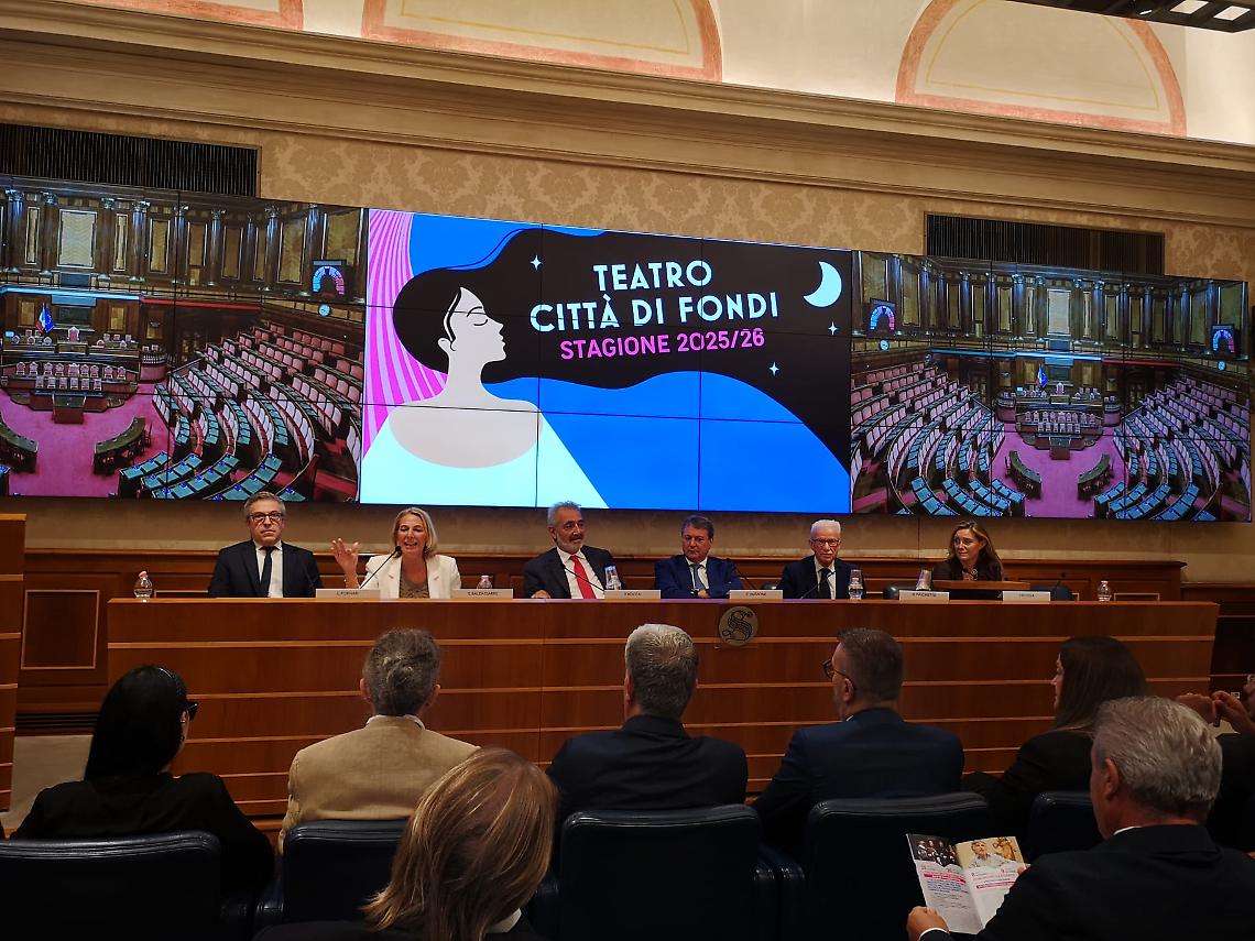 Apertura Teatro Fondi, in Senato conclusa la presentazione