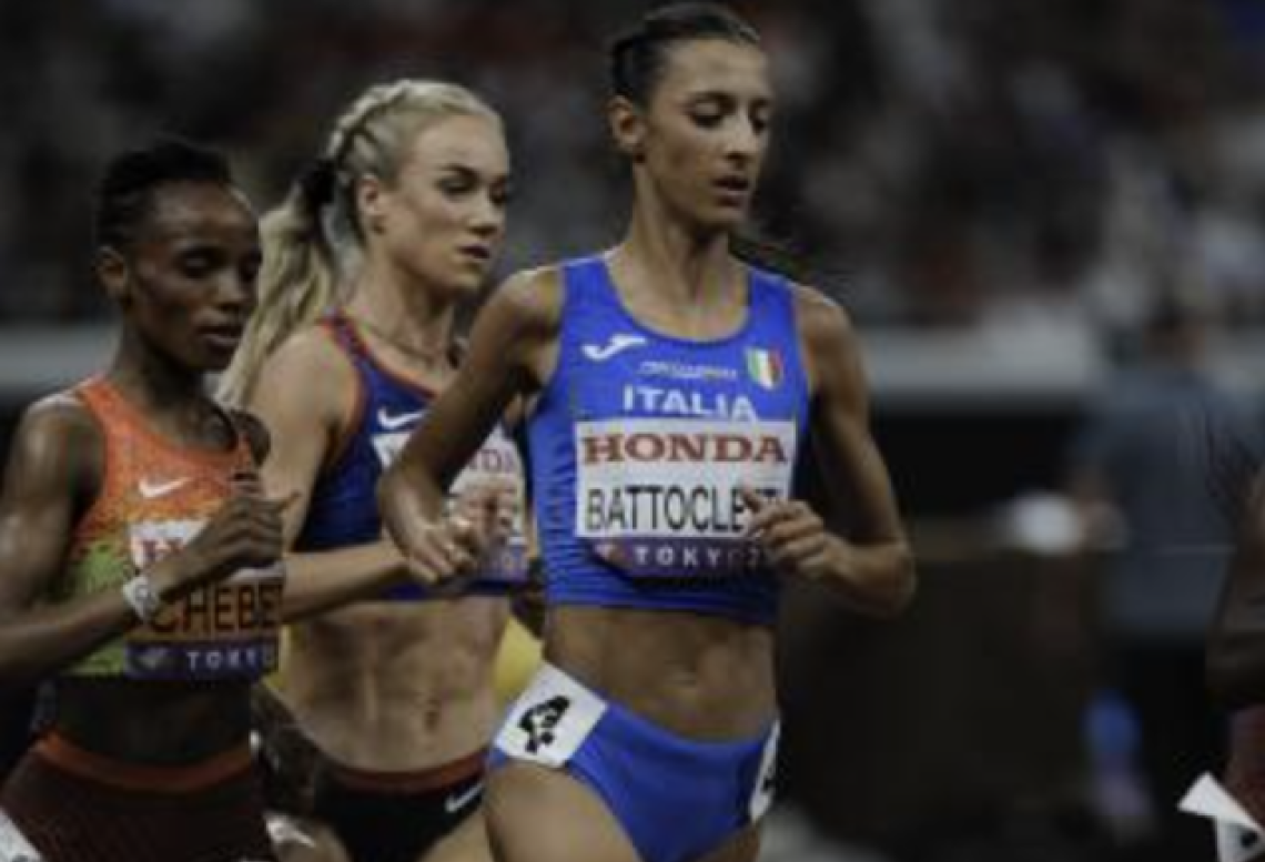 Battocletti da favola: medaglia di bronzo nei 5mila metri