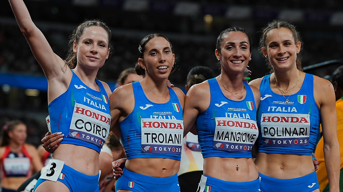 L'Italia chiude al sesto posto nella classifica a punti