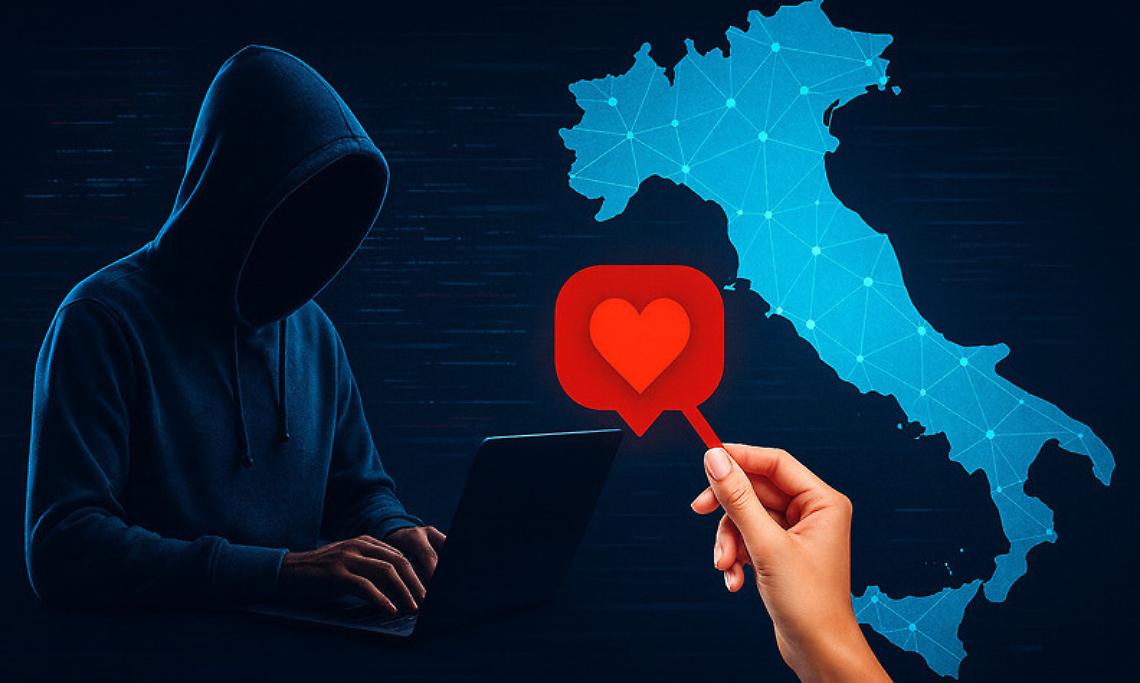 Lazio, allerta truffe romantiche: è la quarta regione più a rischio in Italia