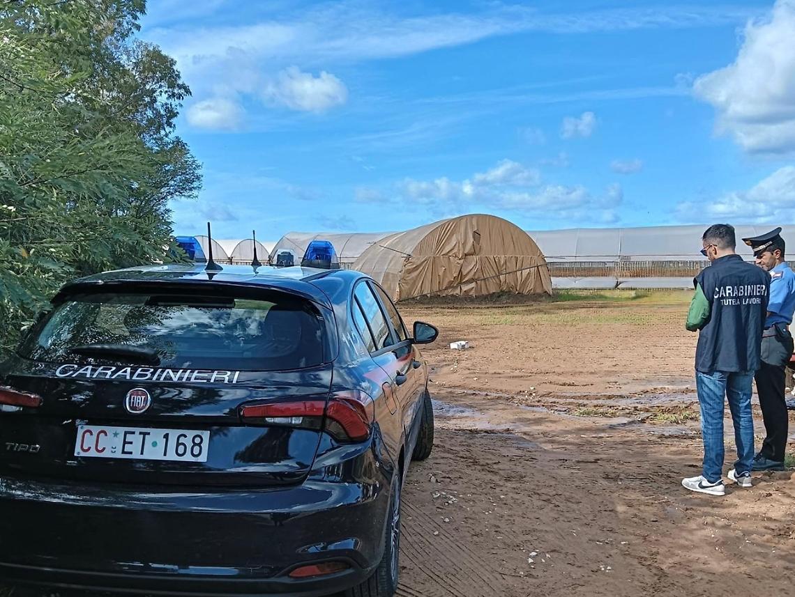 Controlli contro il caporalato, sanzionato il titolare di un'azienda agricola