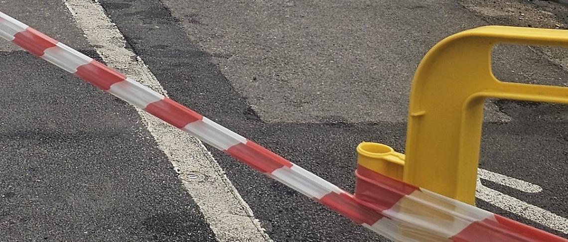 Cedimento della banchina, da oggi limitazioni alla viabilità in via Lungolinea Pio VI