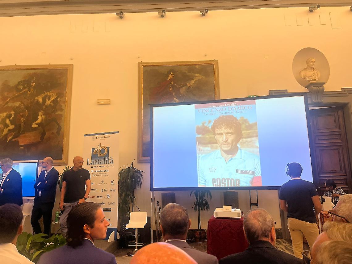 La storia della S.S. Lazio nei 40anni di "Lazialità" con il nostro Vincenzo D'Amico