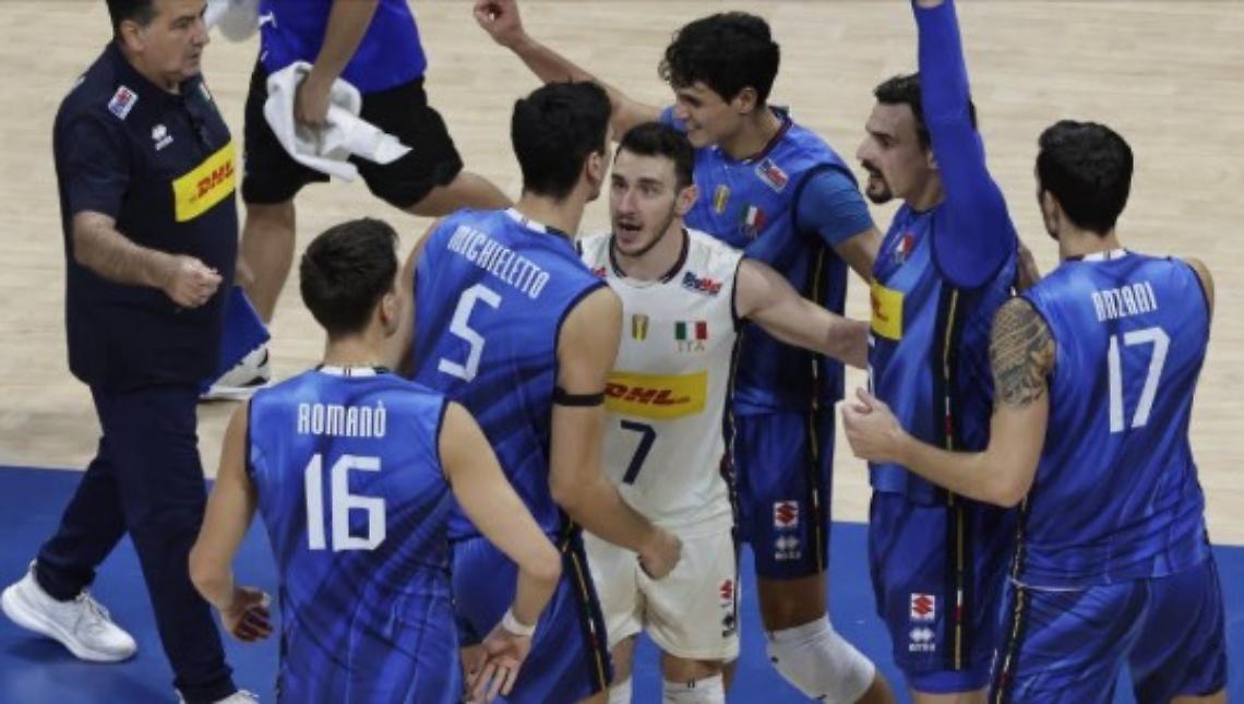 L'Italvolley maschile nuovamente sul tetto del mondo: 3-1 alla Bulgaria