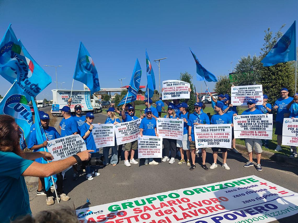 Vertenza Orizzonte, la UilTucs: "Contratti regolari per i lavoratori"
