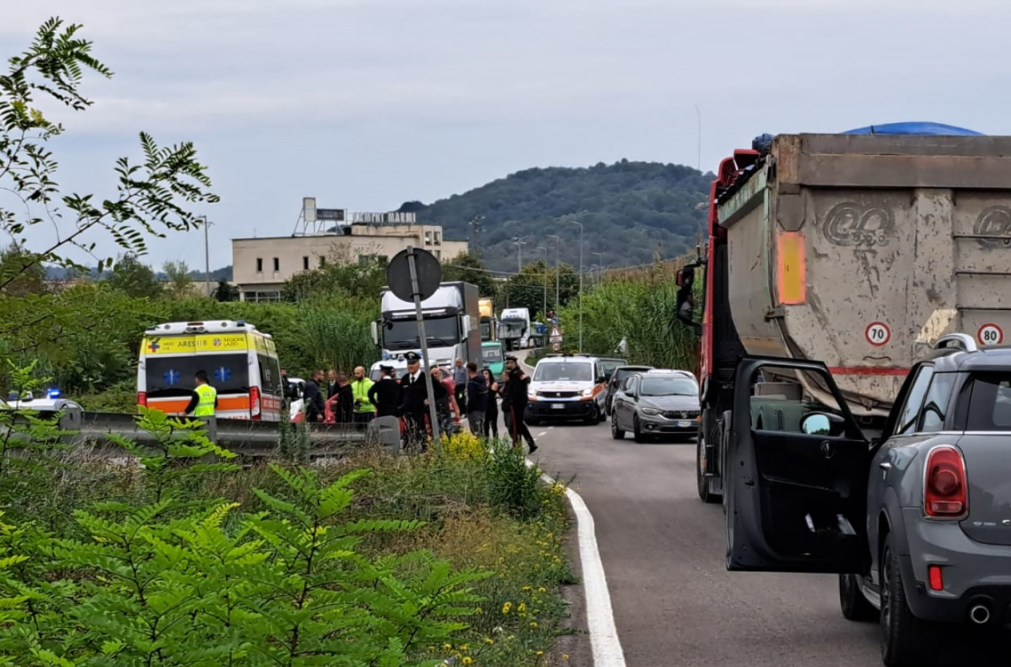 Grave incidente sulla strada Ausente: ferito un carabiniere in servizio ad Ausonia