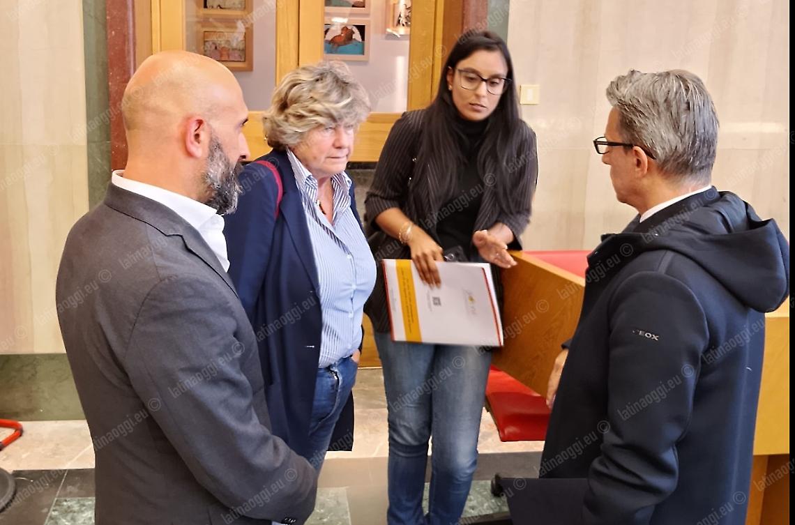 La Commissione lavoro del Senato in missione  a Latina