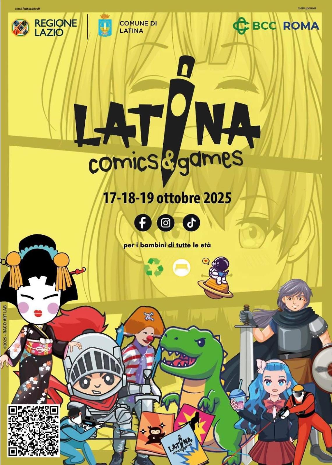 Latina Comics & Games: un weekend da non perdere