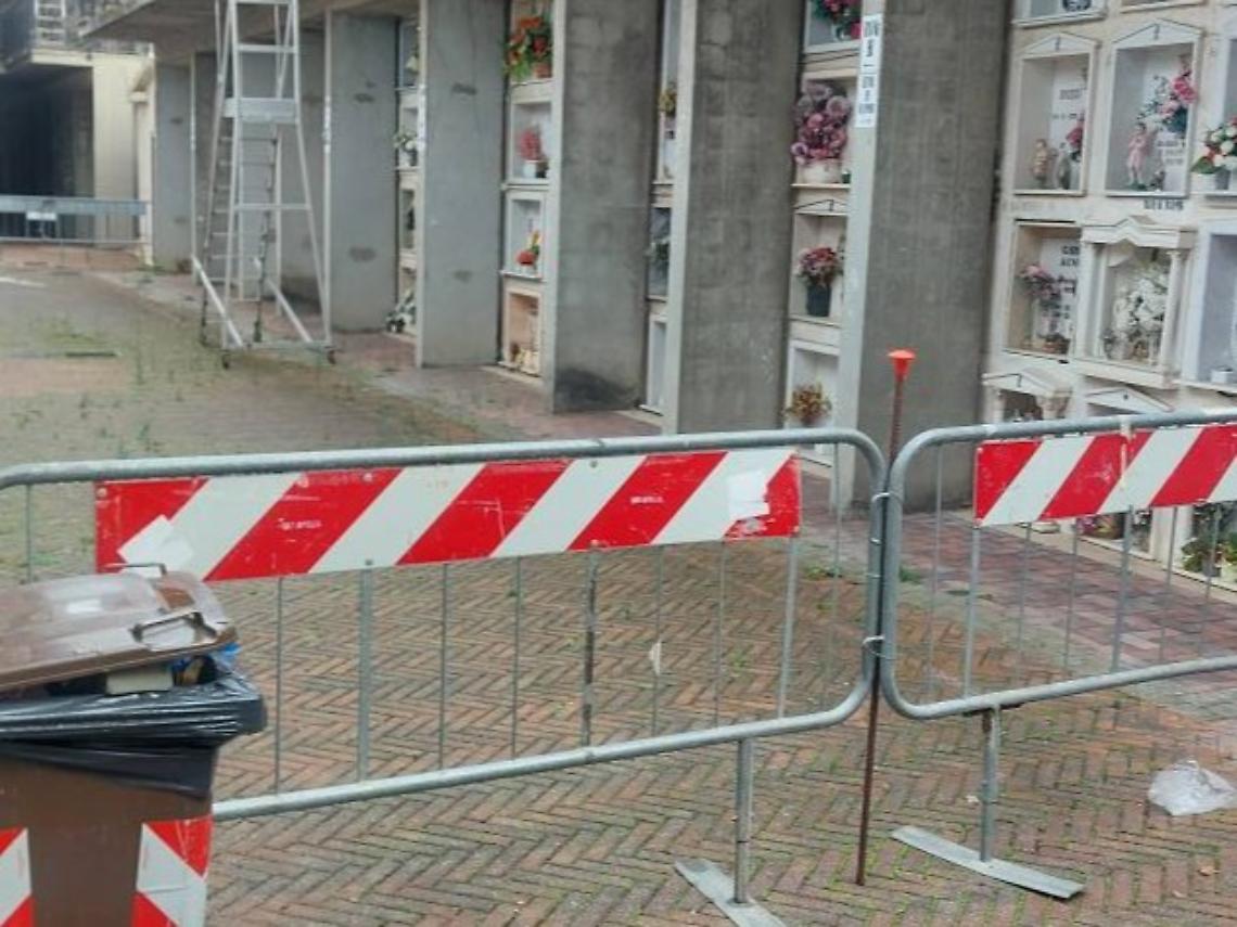 Cimitero, dal Comune ok ai lavori per riaprire le aree chiuse