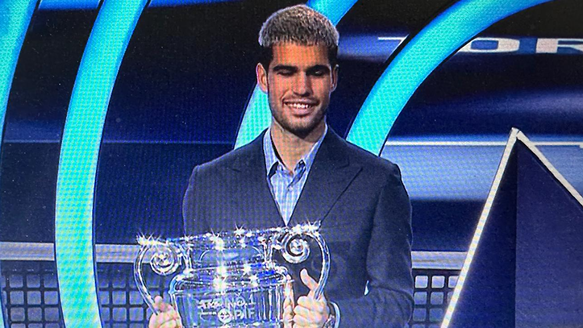Torino e le Atp Finals celebrano Alcaraz numero 1 del mondo