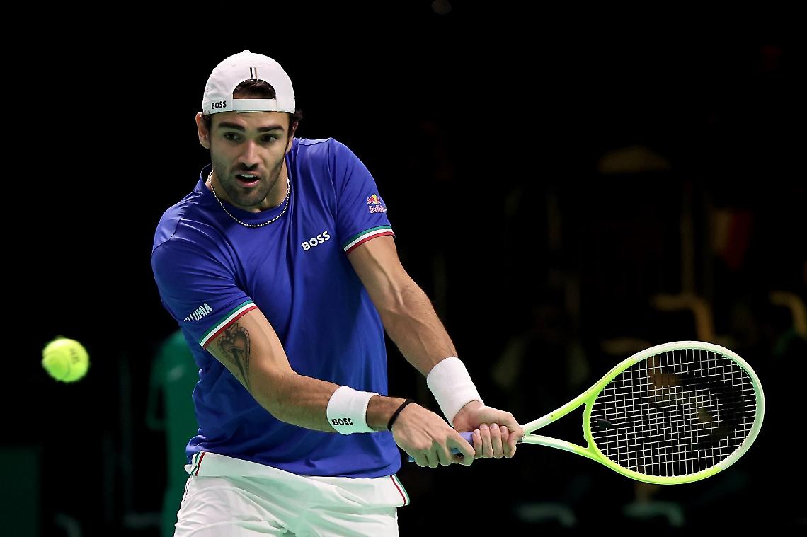 Italia in vantaggio 1-0 sul Belgio: Berrettini vince in due set