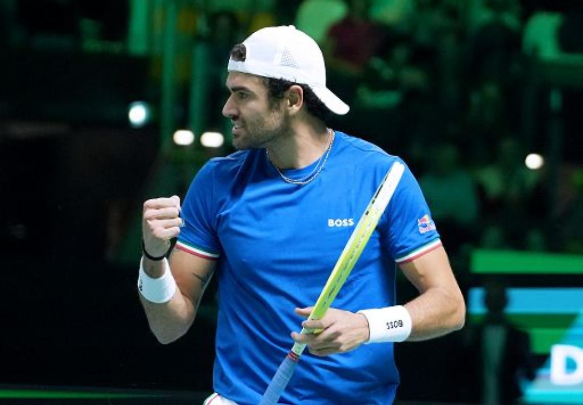 Berrettini batte Carreno Busta: Italia avanti sulla Spagna 1-0