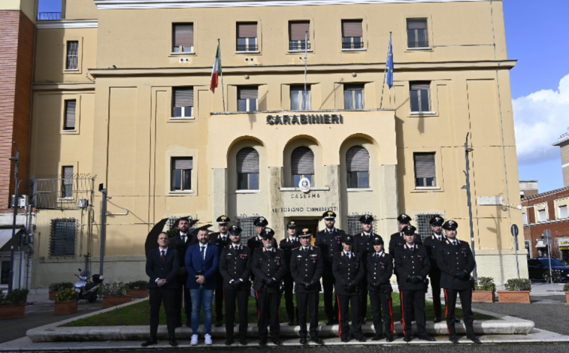Latina, rafforzato il Comando Provinciale: arrivano 19 nuovi militari