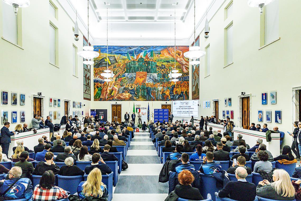 Salone d'onore del Coni, emozionante cerimonia