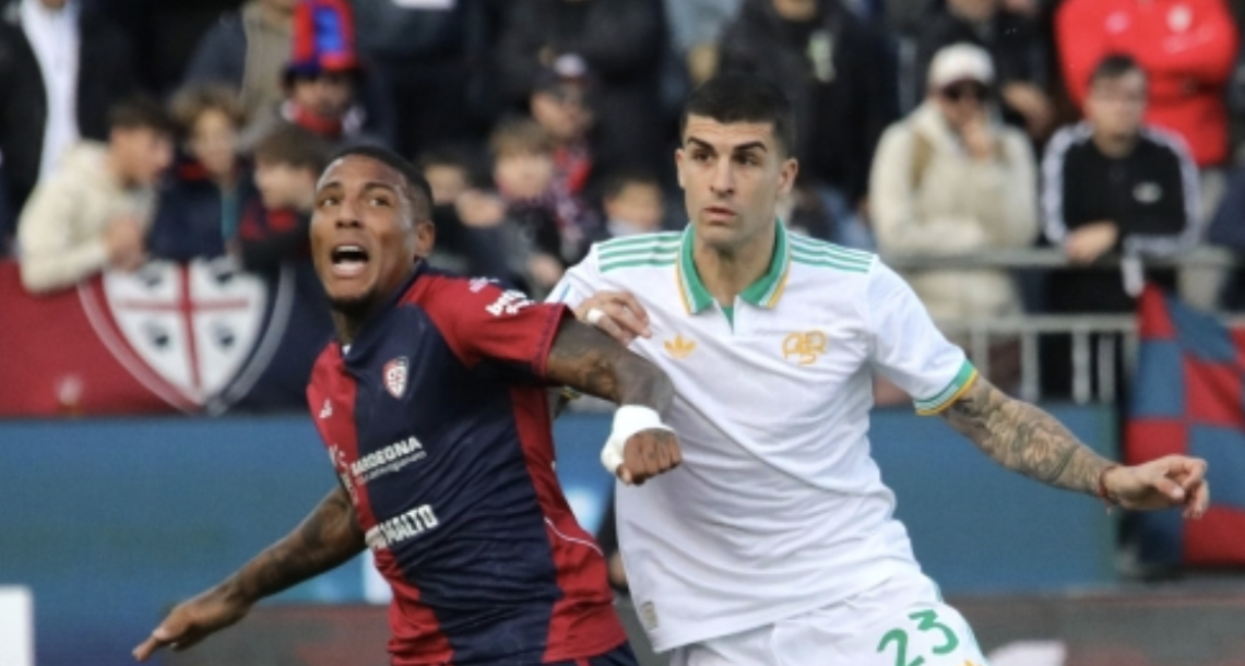 La Roma, in dieci, perde di misura a Cagliari