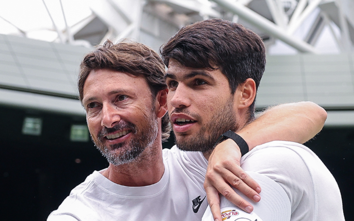 Carlos Alcaraz si separa dal suo coach, Juan Carlos Ferrero
