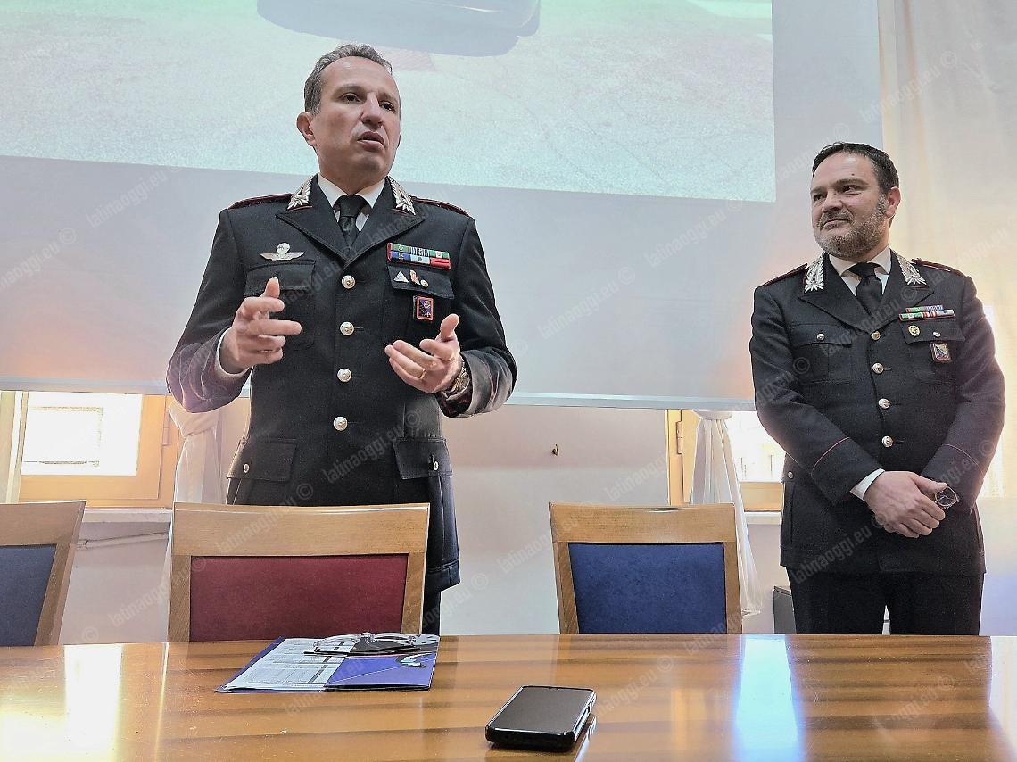 Armi, droga e infiltrazioni mafiose, le sfide dei Carabinieri