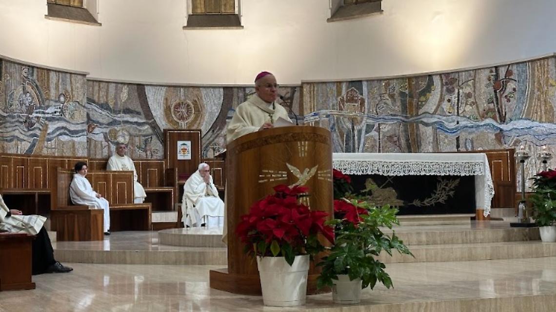 Crociata: &laquo;Entrare nella pace, non imporla&raquo;. Il messaggio del vescovo alla Cattedrale di Latina