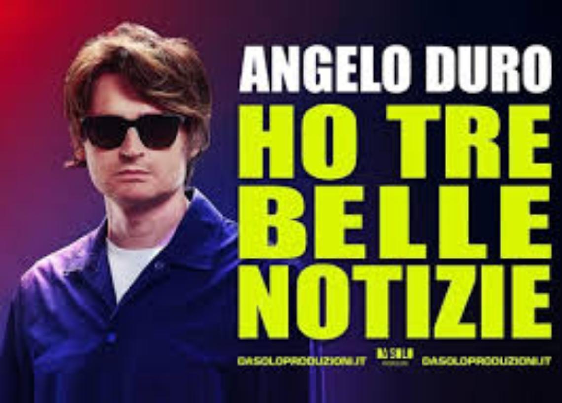 Angelo Duro, tappa al D'Annunzio