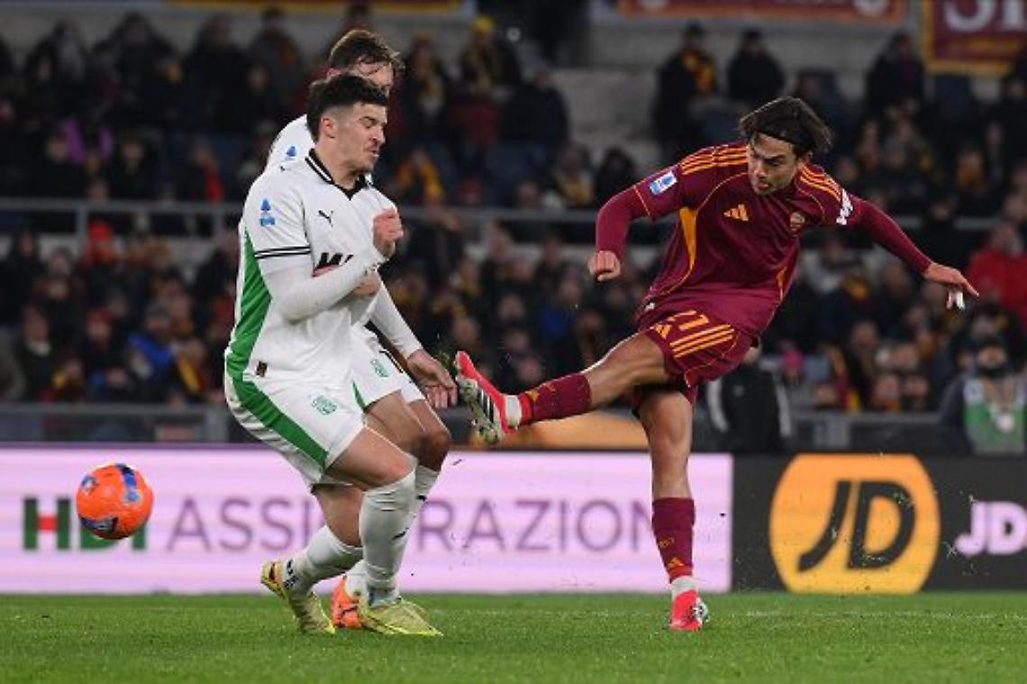 Uno-due tremendo della Roma, il Sassuolo deve arrendersi a 15 minuti dalla fine