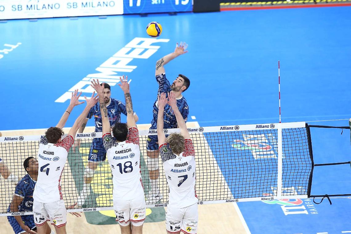 Cisterna: buona prova all'Allianz Cloud, ma vince Milano