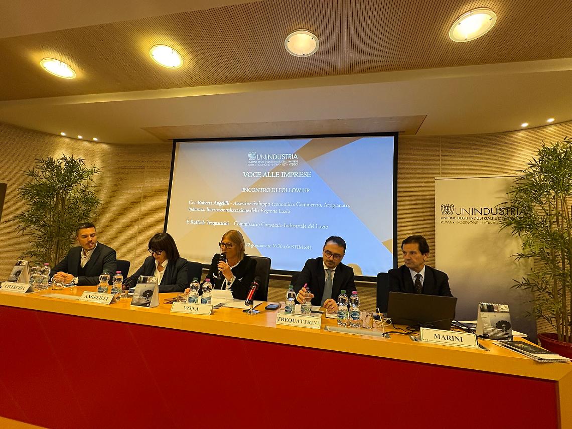 Imprese e sviluppo, il confronto targato Unindustria a Cisterna