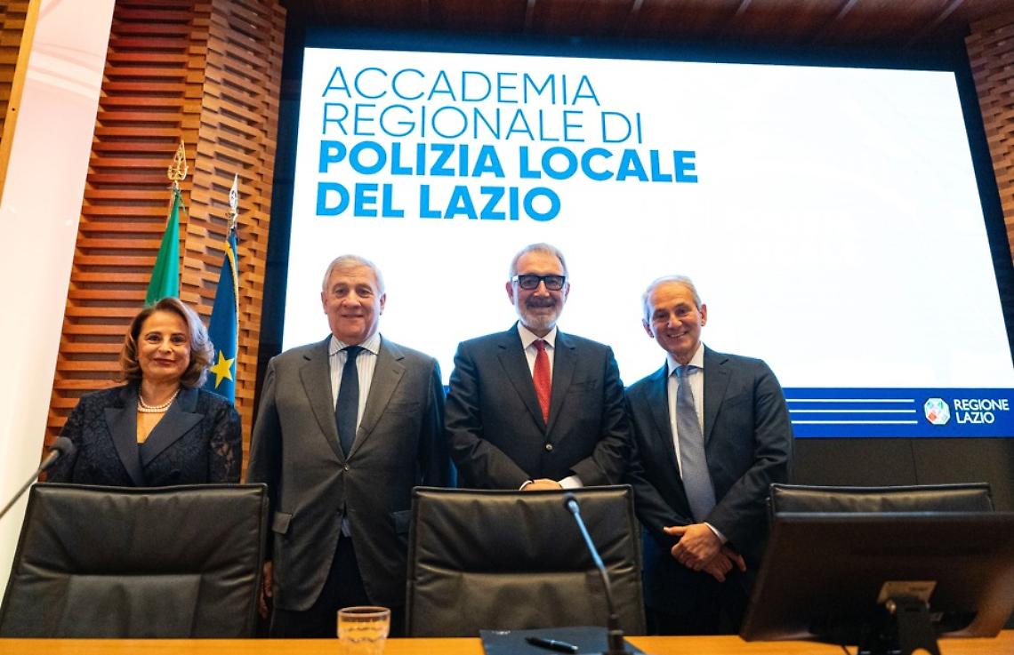 Lazio, nasce l&rsquo;Accademia di Polizia Locale: presentato il programma formativo  