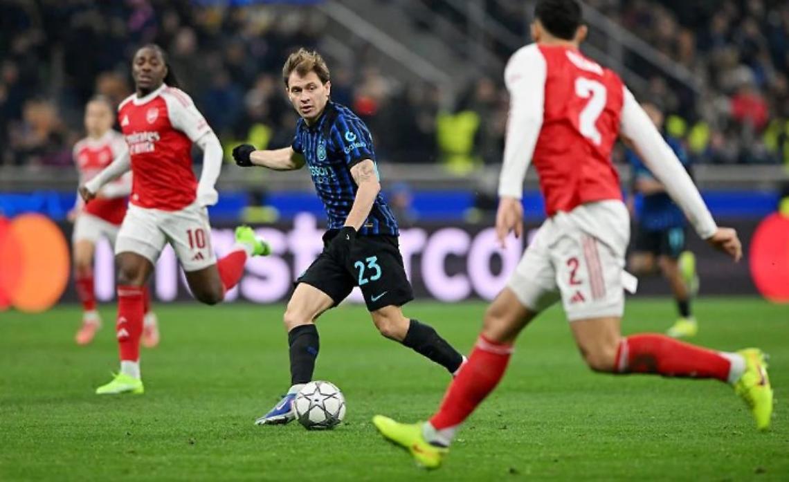 Inter sconfitta in casa dall'Arsenal, il Napoli pareggia a Copenhagen ed enorme occasione persa
