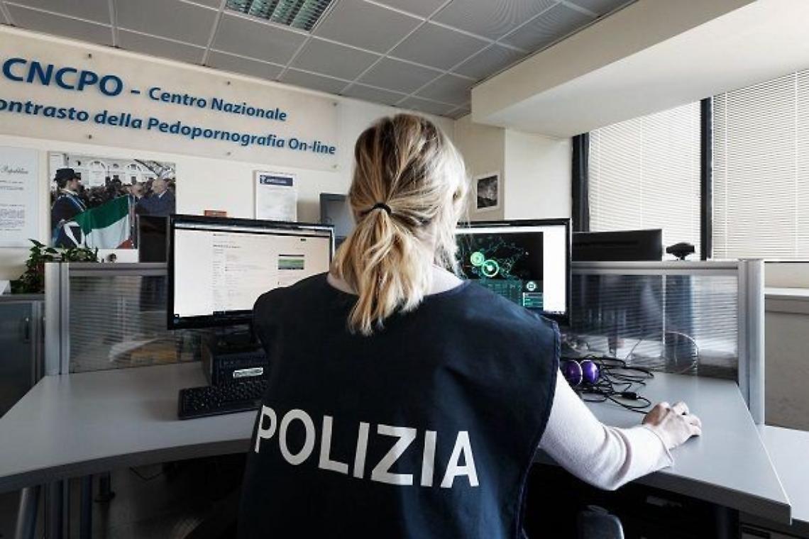 Violenze sessuali su minori on line:  sei indagati, uno &egrave; della provincia di Latina