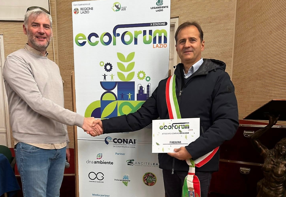 Terracina &egrave; ancora una volta tra i comuni "Ricicloni"