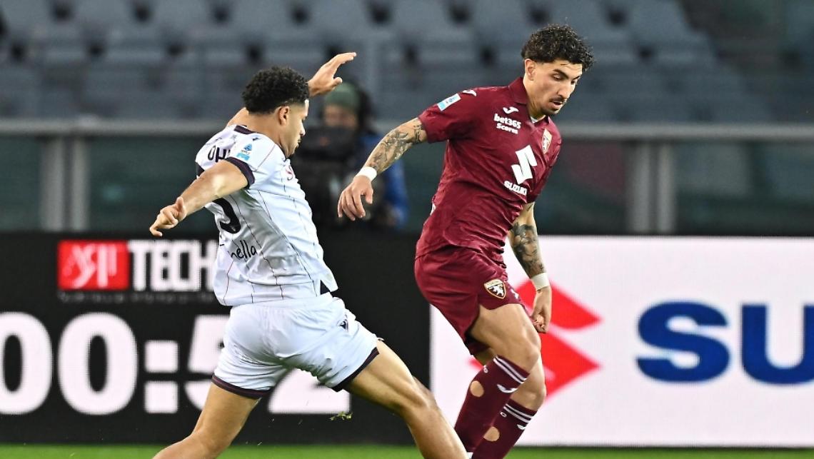 Il Bologna torna alla vittoria sul campo del Torino