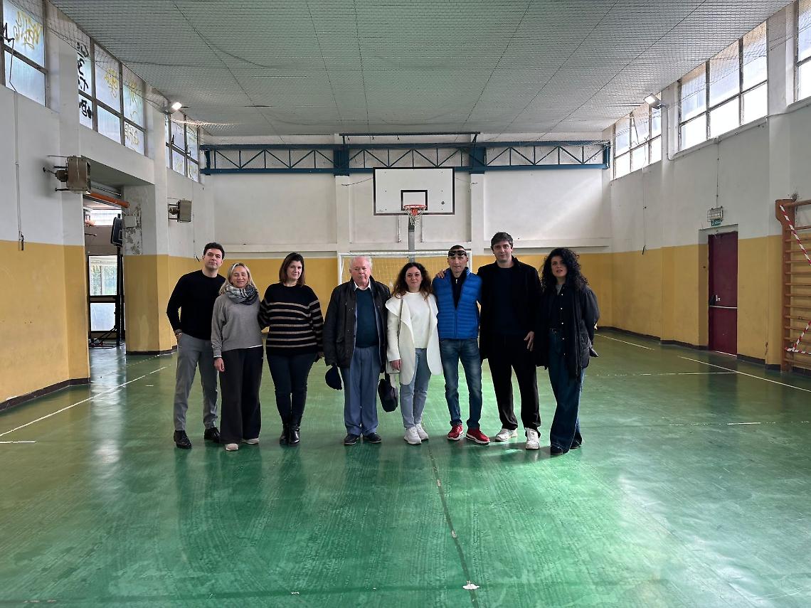 Scuola Manuzio, completati i lavori di riqualificazione nella palestra 