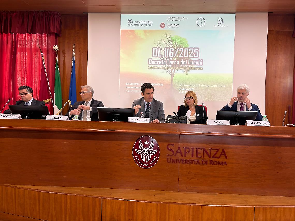 Decreto Terra dei Fuochi, imprese e istituzioni a confronto a Latina sulle nuove regole ambientali